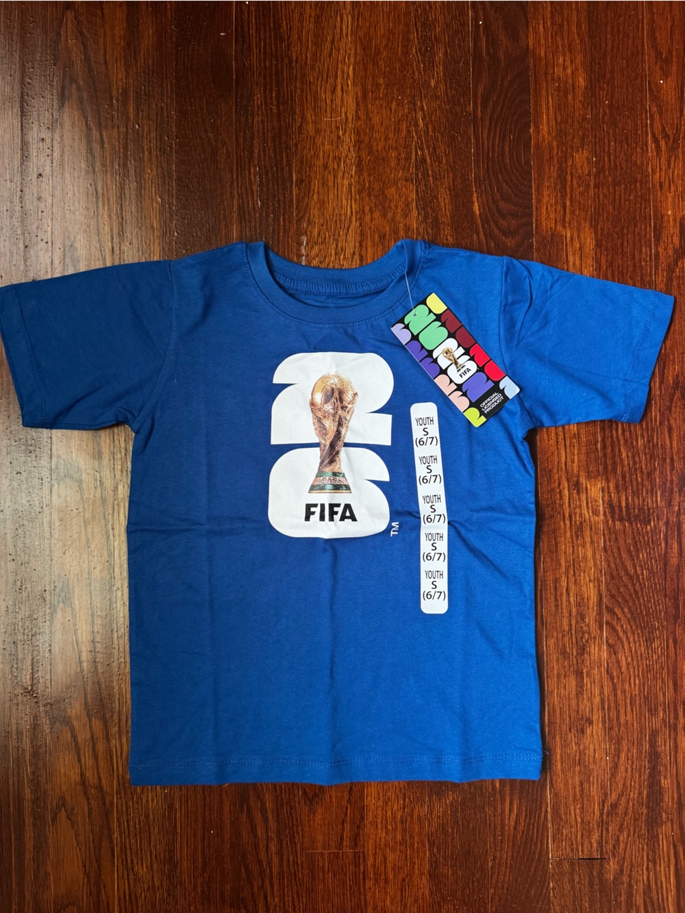 FIFA Blue Graphic Tee Youth Small